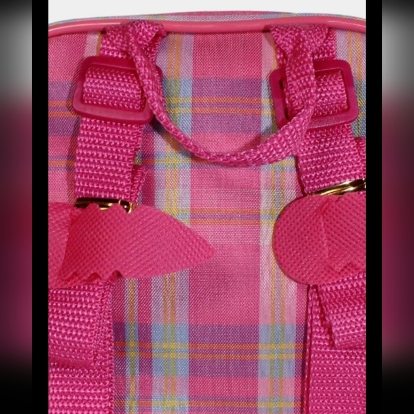 Sanrio Hello Kitty Pink Plaid Backpack KAWAII ALLEY NWT - Picture 5 of 7